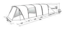 Easy Camp Palmdale 800 Lux Tent (2023) -Outdoor Haven Shop 120450 palmdale 800 lux drawing perspective2