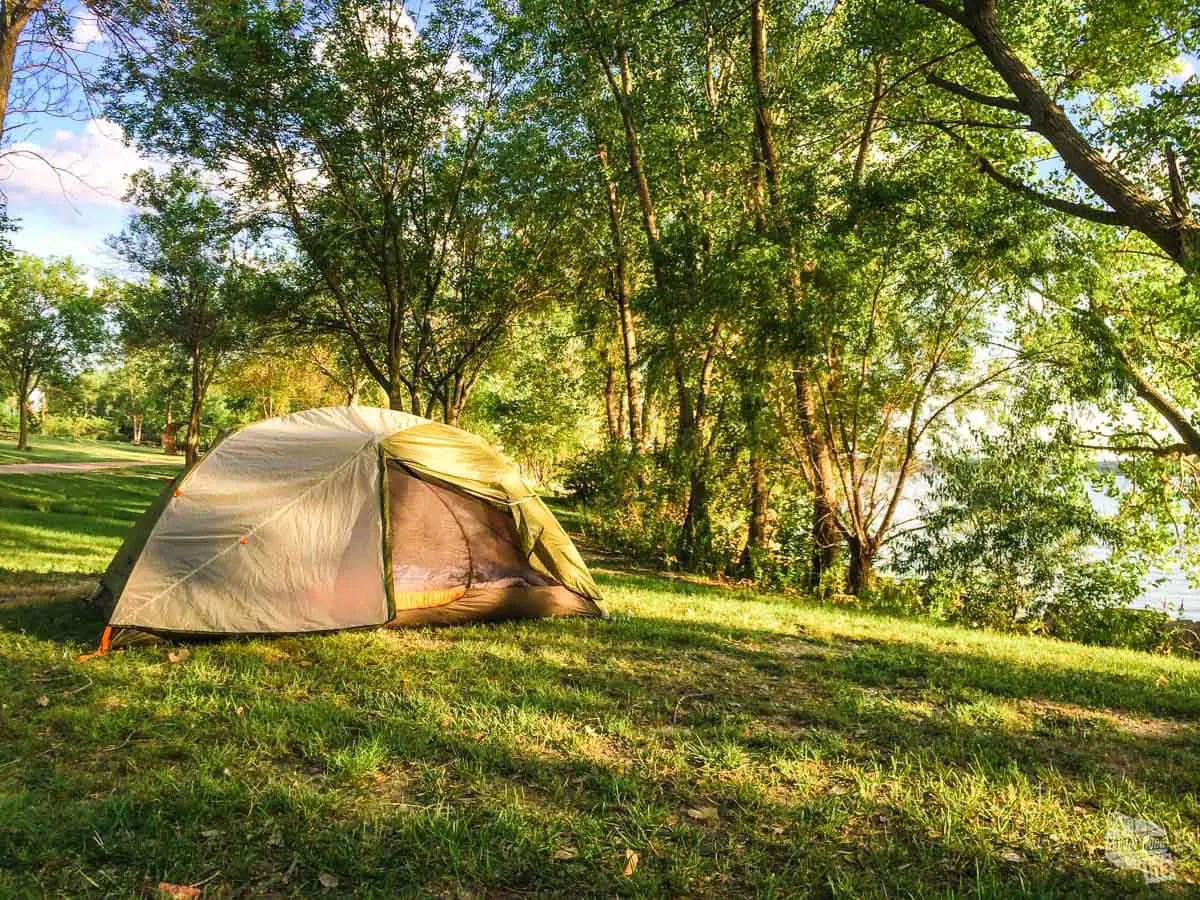 Front Page -Outdoor Haven Shop Shaded Campsite
