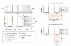 Vango Airbeam Vango Anantara IV TC 450XL Air Tent (2023) -Outdoor Haven Shop airbeam si pro floorplan anantara iii air 450xl with pods 1