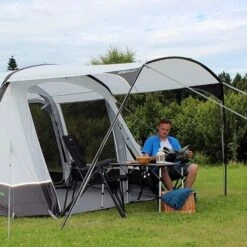Outdoor Revolution Airedale 5.0S Front Sun Canopy -Outdoor Haven Shop airedale 5.0s sun canopy 1