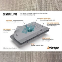 Vango Airbeam Vango Airhub Hexaway II Tall Awning (2022) -Outdoor Haven Shop fabric diagrams sentinel pro caravan awning