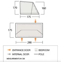 Vango Airbeam Vango Studio Large For Anantara IV (TA010) -Outdoor Haven Shop floorplan studio l 1