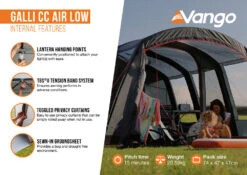 Vango Airbeam Vango Galli CC Air Low Awning (2023) -Outdoor Haven Shop galli cc air low2 1