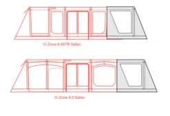 Outdoor Revolution O-Zone XTR Safari Front Porch Extension 13 Outdoor Revolution O-Zone XTR Safari Front Porch Extension -Outdoor Haven Shop safari extension floorplans 2