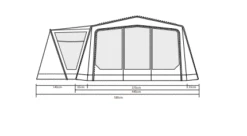 Outdoor Revolution O-Zone 8.0 Safari Lodge Tent -Outdoor Haven Shop safari lodge floorplans 2