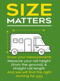 Outdoor Revolution Cayman Curl Air Mid Drive Away Awning -Outdoor Haven Shop size matters 26