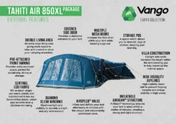 Vango Airbeam Vango Tahiti 850XL Air Tent (2023) 19 Vango Airbeam Vango Tahiti 850XL Air Tent (2023) -Outdoor Haven Shop tahiti air 850xl package