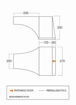 Front Page -Outdoor Haven Shop vango 2021 tent additions floorplan experience side awning ta003